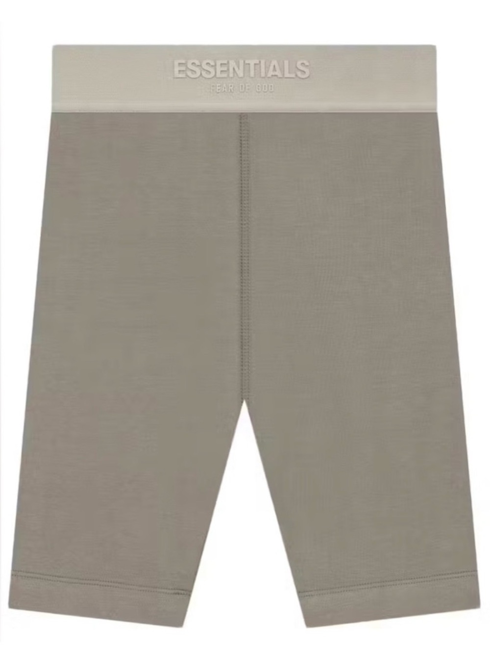 Fear of God ESSENTIALS Stretch Cotton Boxer Briefs Biker Shorts Taupe Size M